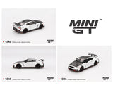 MINI GT 1:64 Nissan GT-R NISMO 2024 in Brilliant White Pearl