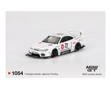 MINI GT 1:64 Nissan LB-Super Silhouette S15 SILVIA ATHLETE in White