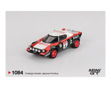 MINIGT 1:64 Lancia Stratos HF #4 1978 Rally Sanremo Winner