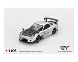 MINI GT 1:64 Mazda RX-7 RE-Amemiya - Silver Metallic