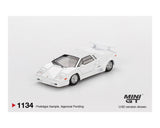 MINI GT 1:64 Lamborghini Countach 25th Anniversary in White