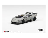 *PREORDER* MINIGT 1:64 Lamborghini LB-Silhouette WORKS MURCIELAGO GT Evo Fighter in Grey
