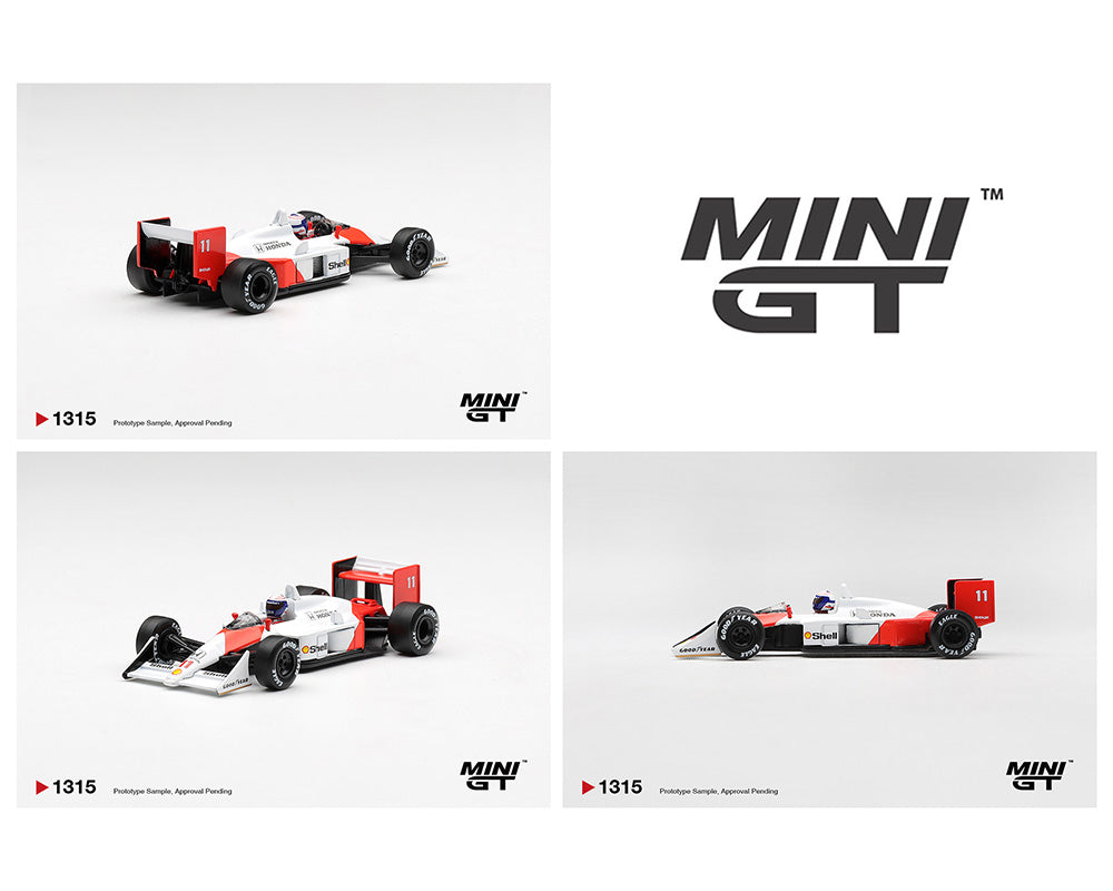 *PREORDER* MINIGT 1:64 McLaren MP4/4 #11 Alain Prost 1988 Canadian Grand Prix 2nd Place