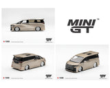 *PREORDER* MINIGT 1:64 Toyota Alphard 40 KUHL in Gold Metallic