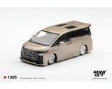 *PREORDER* MINIGT 1:64 Toyota Alphard 40 KUHL in Gold Metallic