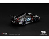 *PREORDER* MINI GT 1:64 Porsche 911 GT3 R (992) #77 AO Racing “Skeleton Rexy” 2026 IMSA Petit Le Mans – (Glow in the Dark)