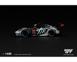 *PREORDER* MINI GT 1:64 Porsche 911 GT3 R (992) #77 AO Racing “Skeleton Rexy” 2026 IMSA Petit Le Mans – (Glow in the Dark)