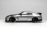MotorHelix 1:18 Nissan GT-R NISMO (R35) Special Edition 2022 Ultimate Metal Silver