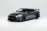MotorHelix 1:18 Nissan GT-R NISMO (R35) Special Edition 2022 NISMO Stealth Gray