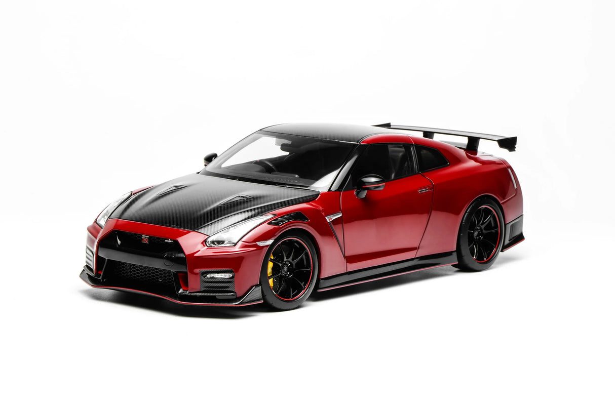 MotorHelix 1:18 Nissan GT-R NISMO (R35) Special Edition 2022 Vibrant Red
