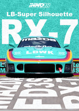INNO Models 1/18 Mazda RX-7 (FD3S) Super Silhouette LBWK in Green