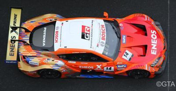 Spark Models 1:43 ENEOS X PRIME GR Supra No.14 TGR TEAM ENEOS ROOKIE GT500 SUPER GT 2023 Kazuya Oshima - Kenta Yamashita