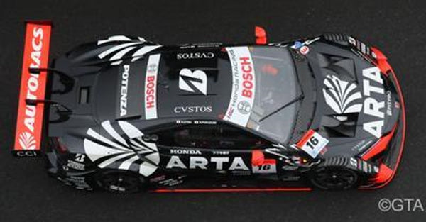 Spark Models 1:43 ARTA MUGEN NSX-GT No.16 GT500 SUPER GT 2023 Nirei Fukuzumi - Hiroki Otsu