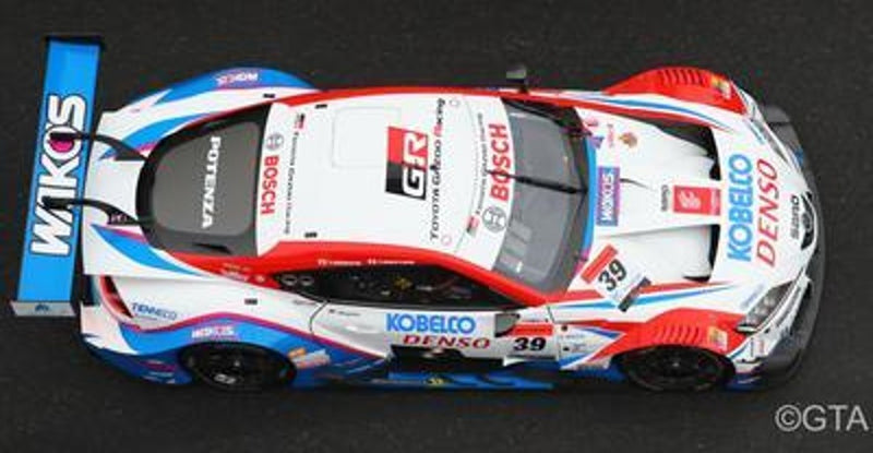 Spark Models 1:43 DENSO KOBELCO SARD GR Supra No.39 TGR TEAM SARD GT500 SUPER GT 2023 Yuhi Sekiguchi - Yuichi Nakayama