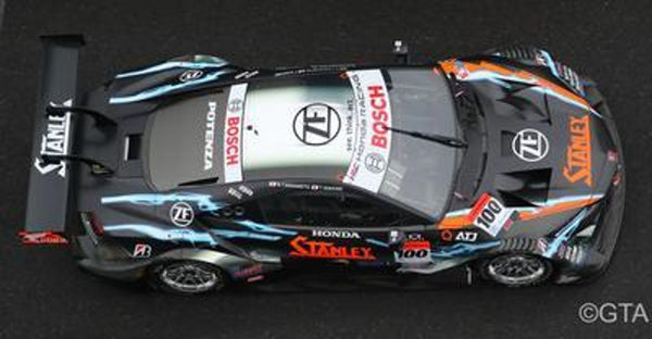 Spark Models 1:43 STANLEY NSX-GT No.100 TEAM KUNIMITSU GT500 SUPER GT 2023 Naoki Yamamoto - Tadasuke Makino