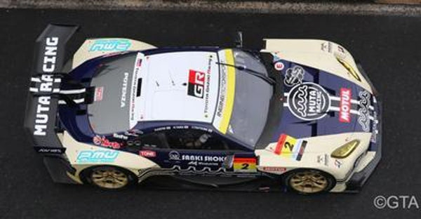 Spark Models 1:43 muta Racing GR86 GT No.2 muta Racing INGING GT300 SUPER GT 2023 Yuui Tsutsumi - Hibiki Taira - Hiroki Kato