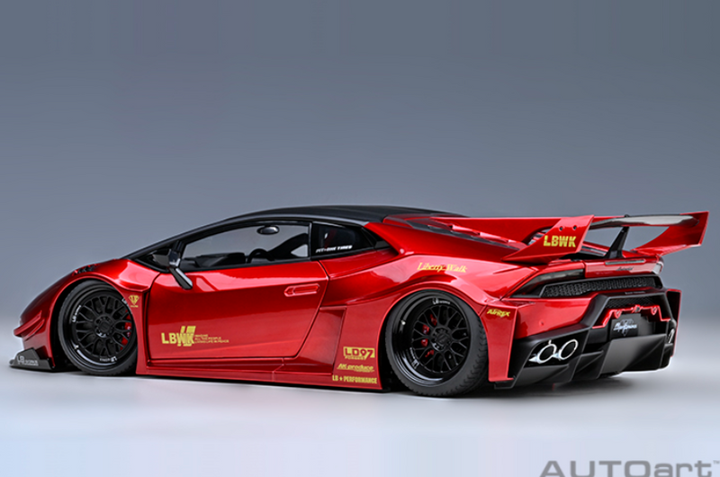 AUTOart 1:18 Lamborghini Huracan GT LBWK Silhouette Works in Red