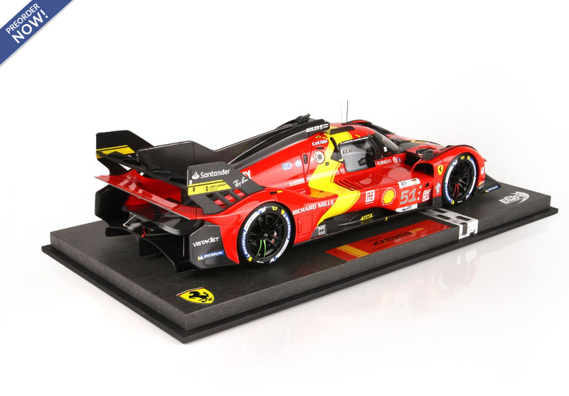 *PREORDER* BBR Models 1:18 Ferrari 499P Winner Le Mans 2023 Car N.51