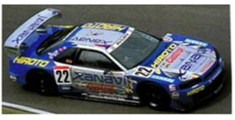 Spark Models 1:43 XANAVI HIROTO Nissan Skyline GT-R (R34) No.22 - GT500 JGTC 2001