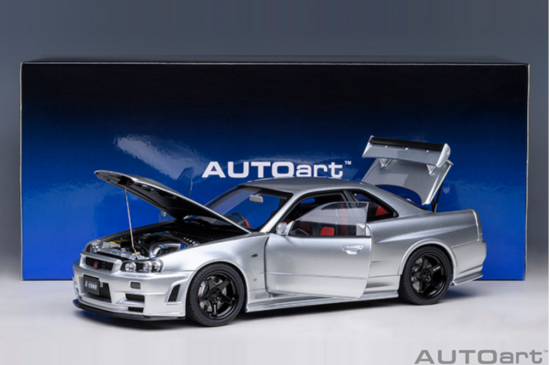 AUTOart 1:18 Nissan Skyline GT-R (R34) NISMO Z-Tune in Silver