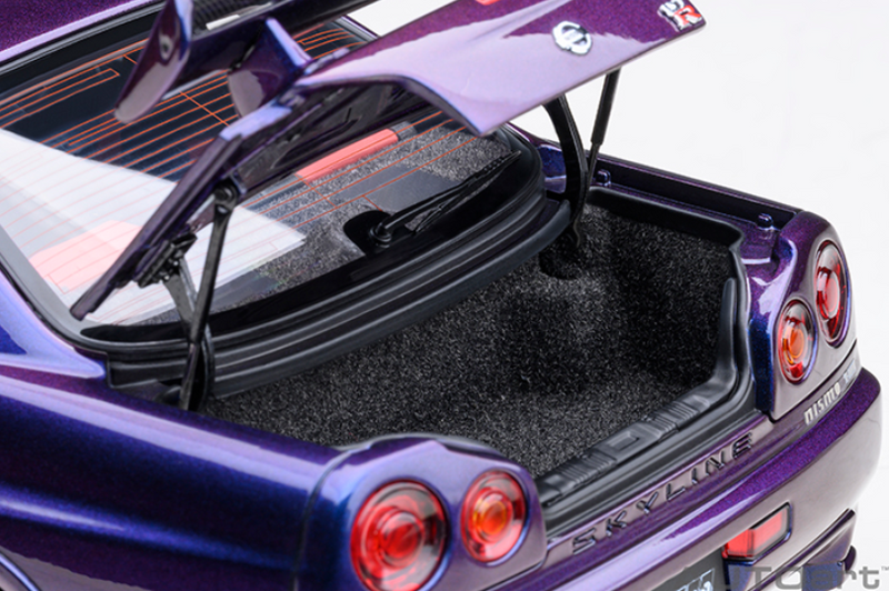 AUTOart 1:18 Nissan Skyline GT-R (R34) NISMO Z-Tune in Midnight Purple III