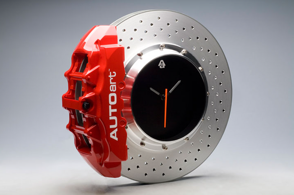 AUTOart Racing Brake Disc Clock 8-Pot Caliper