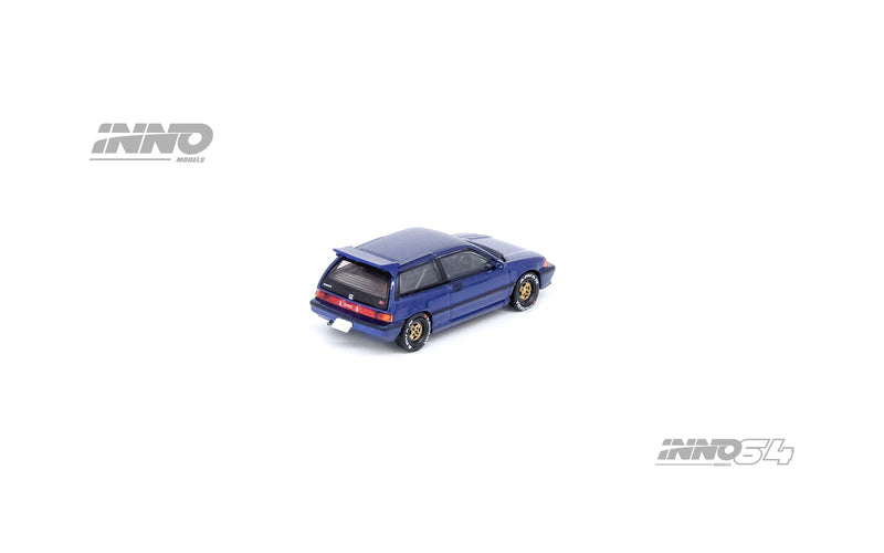 INNO64 1:64 Honda Civic Si E-AT in Dark Blue