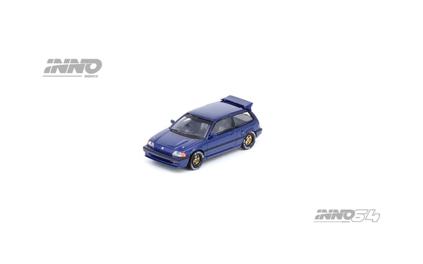 INNO64 1:64 Honda Civic Si E-AT in Dark Blue