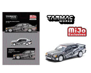 Tarmac Works 1:64 Mercedes-Benz 190 E 2.3-16 DTM 1988 Johny Cecotto - Black