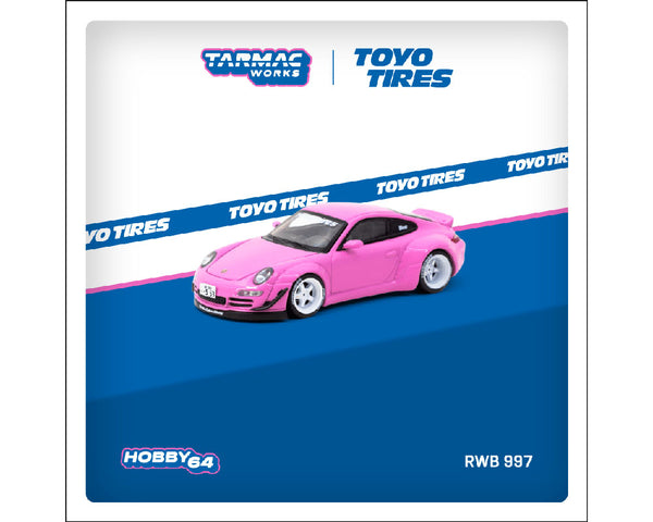 Tarmac Works 1:64 RWB 997 Toyo Tires in Pink