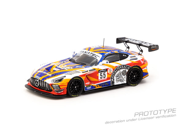 Tarmac Works 1:64 Mercedes-AMG GT3, 24 Hours of SPA 2022, GruppeM Racing, M. Engel / M. Buhk/ M. Grenier