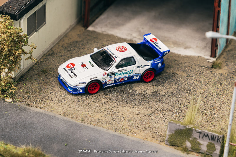 Tarmac Works 1:64 Mazda (FC3S) RX-7 PANDEM Drift Version