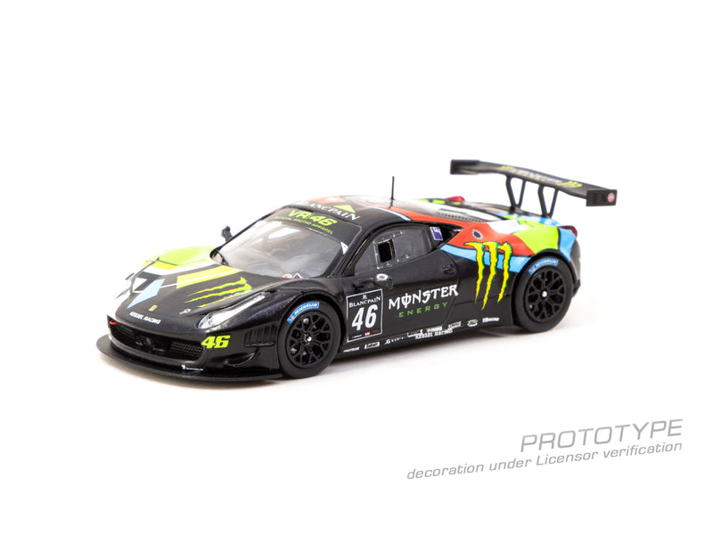 Tarmac Works 1:64 Ferrari 458 Italia GT3, Blancpain Endurance Series 2012 – MONZA, V. Rossi / A. Salucci / A.Ceccato