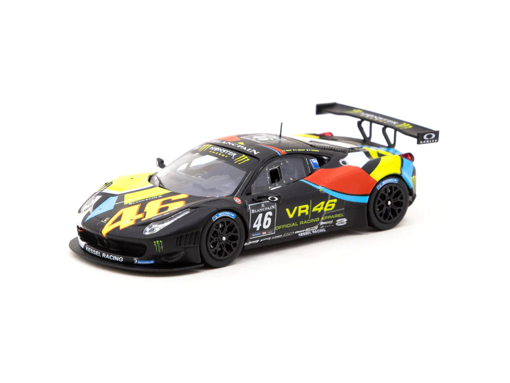 Tarmac Works 1:64 Ferrari 458 Italia GT3  (2011), Blancpain Endurance Series 2012 – NURBURGRING, V. Rossi / A. Salucci / A.Ceccato