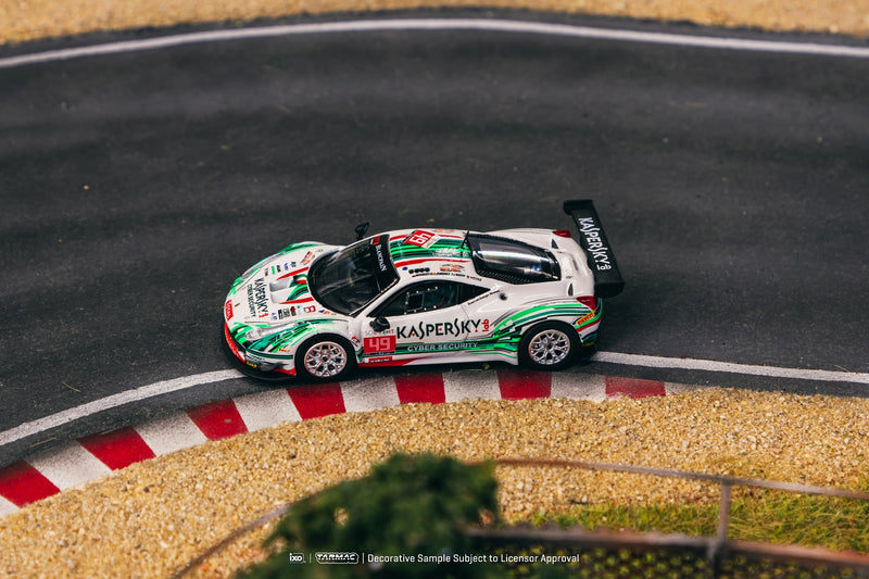 Tarmac Works 1:64  Ferrari 458 Italia GT3 24 hours of Spa 2016 S. Lemeret / R. Aguas / A. Moiseev / D. Rizzo