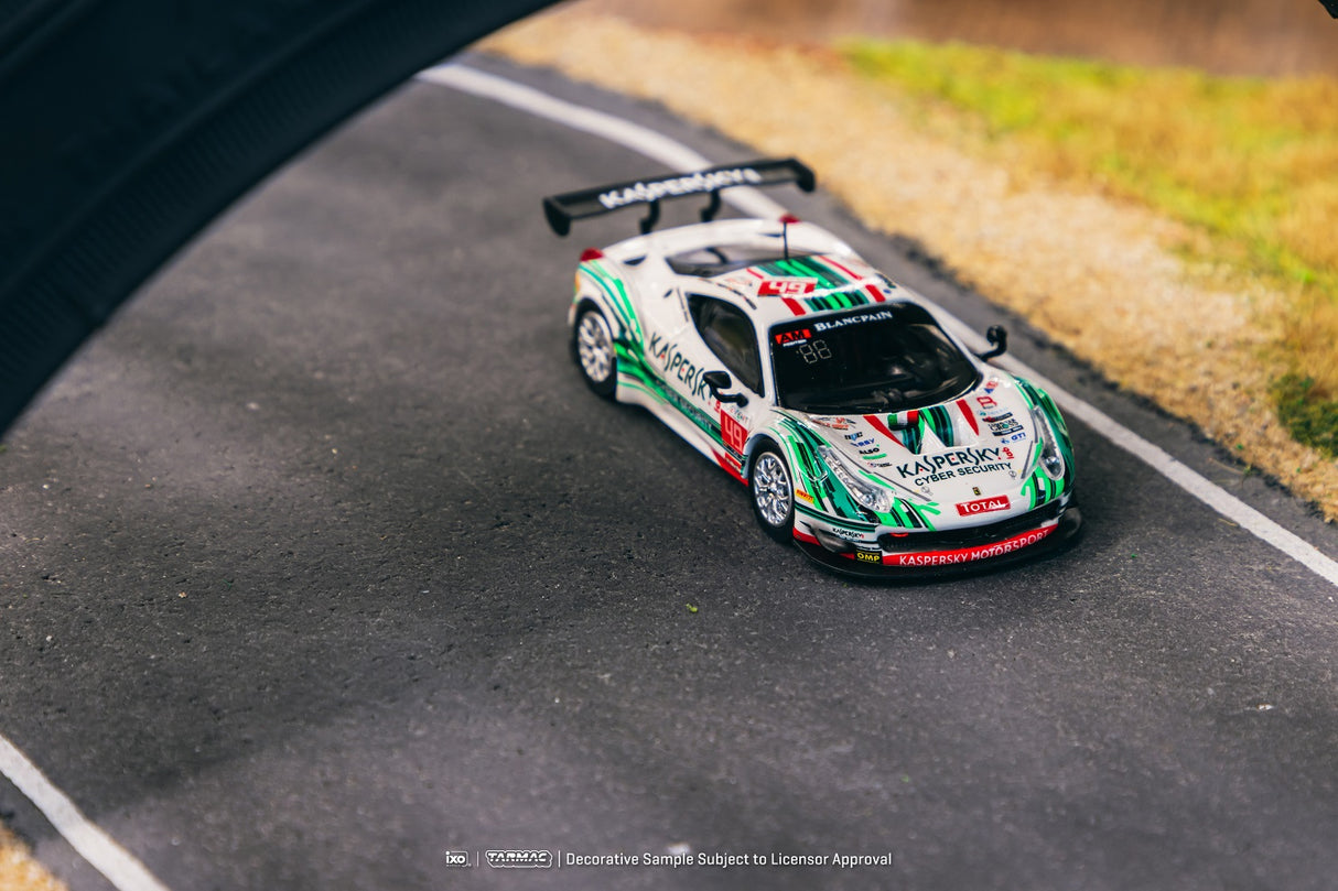 Tarmac Works 1:64  Ferrari 458 Italia GT3 24 hours of Spa 2016 S. Lemeret / R. Aguas / A. Moiseev / D. Rizzo