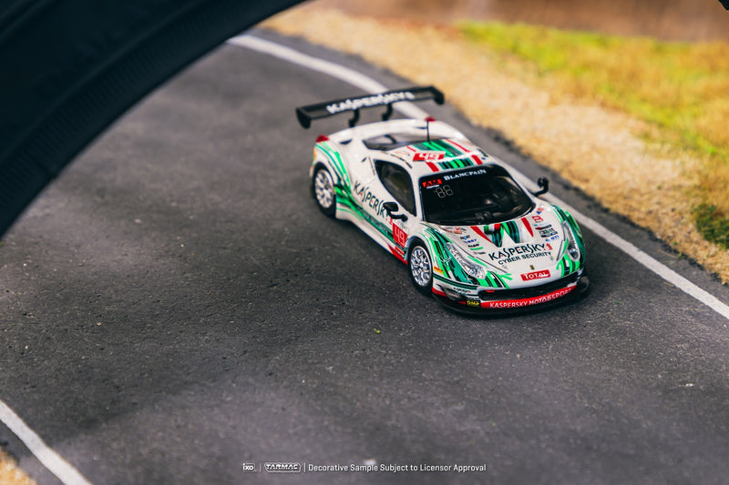Tarmac Works 1:64  Ferrari 458 Italia GT3 24 hours of Spa 2016 S. Lemeret / R. Aguas / A. Moiseev / D. Rizzo