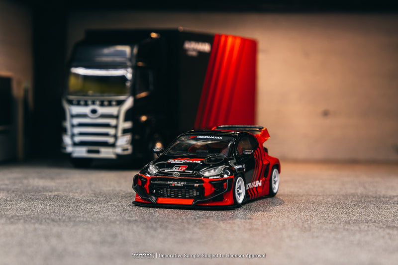 Tarmac Works 1:64 Toyota GR Yaris Pandem Advan Version