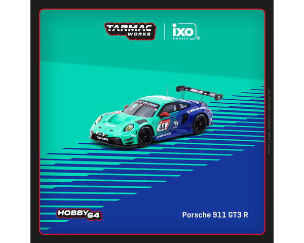 *PREORDER* Tarmac Works 1:64 Porsche 911 GT3 R #44 Nurburgring 24h 2023 J. Eriksson / T. Heinemann / N. Menzel / M. Ragginger