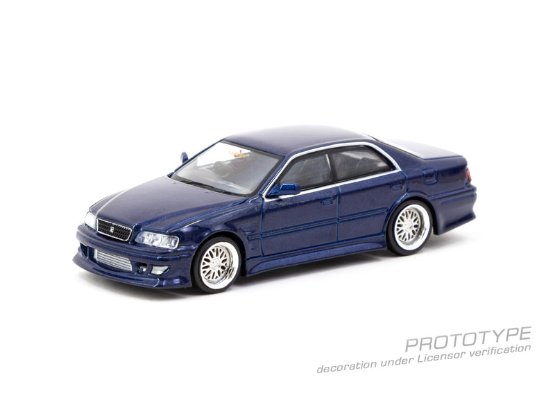 Tarmac Works 1:64 Toyota JZX100 VERTEX in Blue Metallic