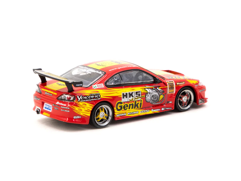 Tarmac Works 1:64 Nissan Silvia (S15) HKS Hyper RS-2