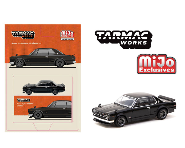 Tarmac Works 1/64 Nissan Skyline (KPGC10) 2000 GT-R in Black