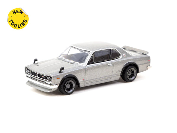 Tarmac Works 1:64 Nissan Skyline 2000 GT-R (KPGC10) in Silver