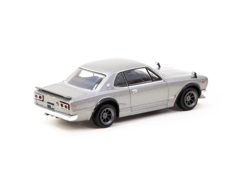 Tarmac Works 1:64 Nissan Skyline 2000 GT-R (KPGC10) in Silver