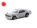 Tarmac Works 1:64 Nissan Skyline 2000 GT-R (KPGC10) in Silver