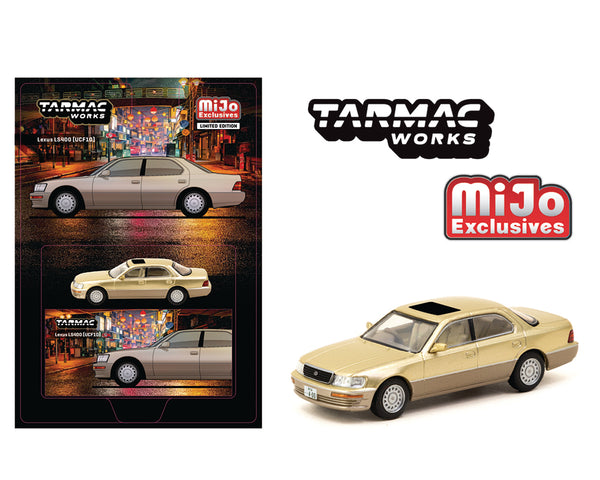 *PREORDER* Tarmac Works 1:64 Lexus LS400 in Champagne Beige Metallic