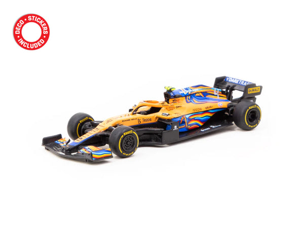 Tarmac Works 1:64 McLaren MCL35M, Abu Dhabi Grand Prix 2021, Lando Norris