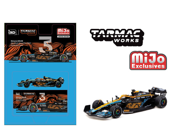 Tarmac Works 1:64 McLaren MCL36 Abu Dhabi Grand Prix 2022 Daniel Ricciardo