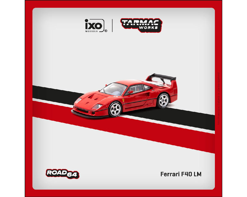 Tarmac Works 1:64 Ferrari F40 LM in Red