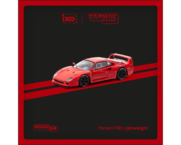 Tarmac Works 1/64 Ferrari F40 Lightweight in Red